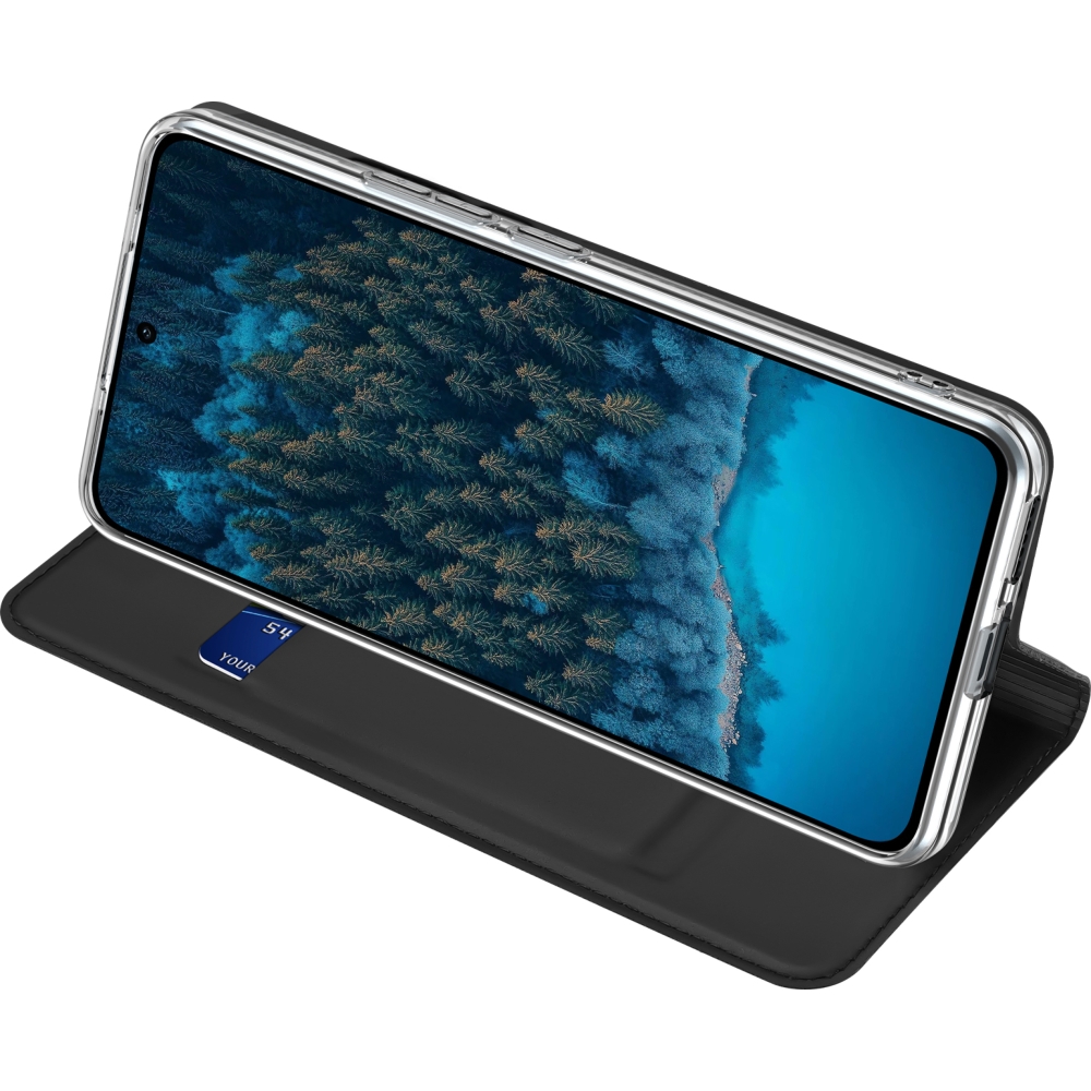 Etui z klapką, portfelowe, Dux Ducis Skin Pro do Google Pixel 10a, czarne